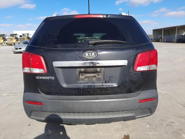 5XYKT4A27DG368411 - 2013 KIA SORENTO LX BLACK photo 6