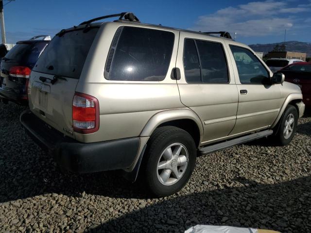 JN8DR09Y31W605763 - 2001 NISSAN PATHFINDER LE Bej foto 3
