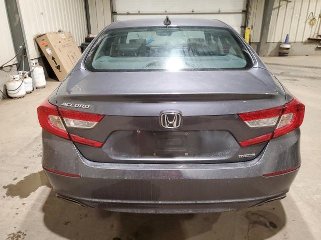 1HGCV1F92KA802672 - 2019 HONDA ACCORD TOURING GRAY photo 6