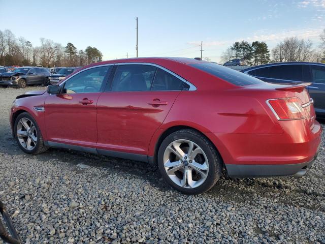 1FAHP2KT4AG106466 - 2010 FORD TAURUS SHO RED photo 2