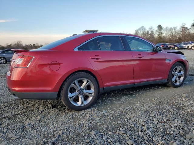 1FAHP2KT4AG106466 - 2010 FORD TAURUS SHO RED photo 3