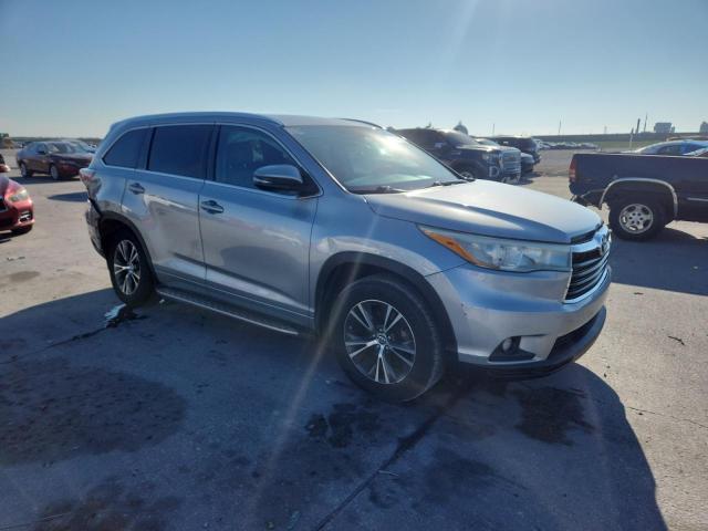 5TDKKRFHXGS146014 - 2016 TOYOTA HIGHLANDER XLE Plata foto 4