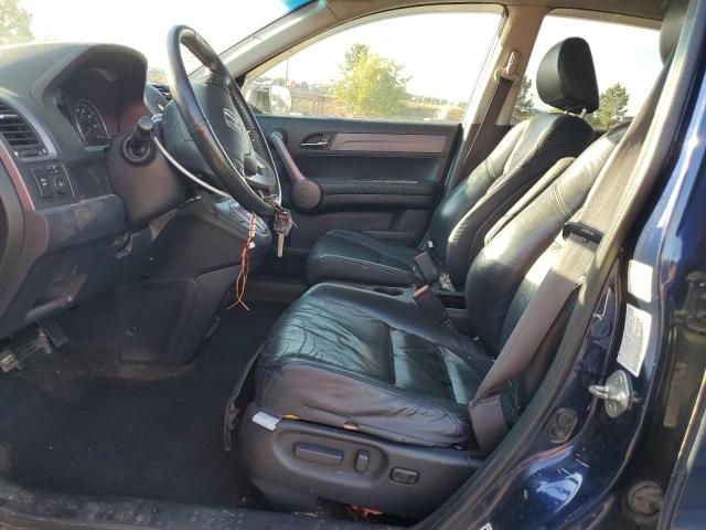 5J6RE48759L002706 - 2009 HONDA CR-V EXL BLUE photo 7