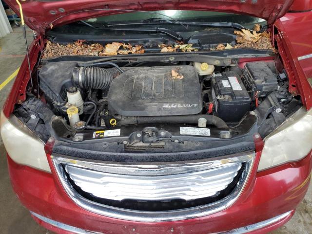 2C4RC1BG5DR689043 - 2013 CHRYSLER TOWN & COU TOURING 栗色 照片 12