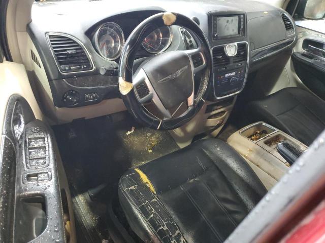 2C4RC1BG5DR689043 - 2013 CHRYSLER TOWN & COU TOURING 栗色 照片 8