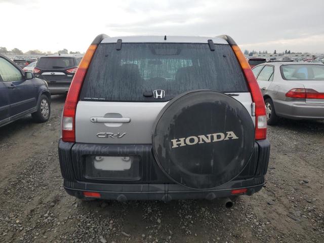 JHLRD78814C010400 - 2004 HONDA CR-V EX SILVER photo 6