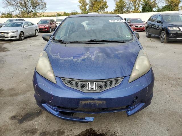 JHMGE8H23AS027041 - 2010 HONDA FIT BLUE photo 5