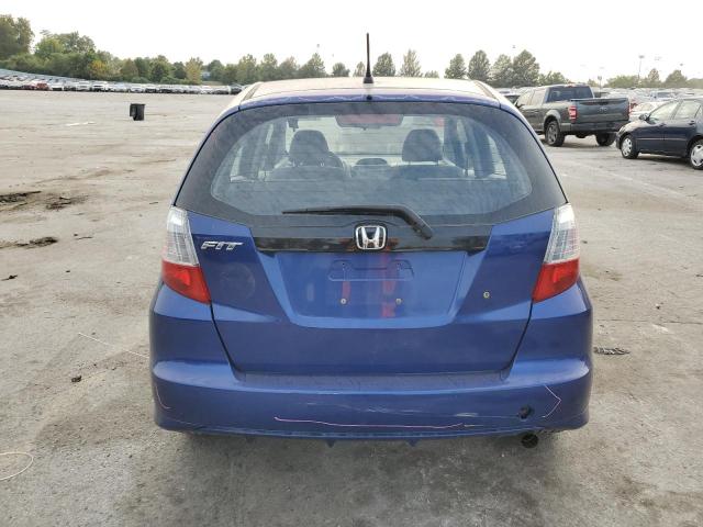 JHMGE8H23AS027041 - 2010 HONDA FIT BLUE photo 6
