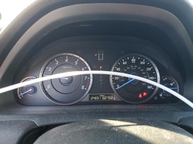 5J6TF3H52CL007025 - 2012 HONDA CROSSTOUR EXL თეთრი ფოტო 9