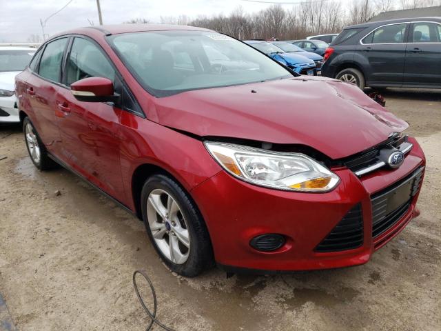 1FADP3F27EL310150 - 2014 FORD FOCUS SE MAROON photo 4