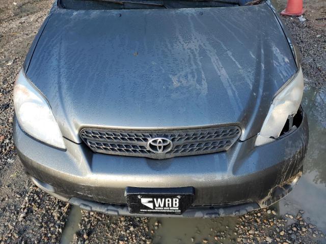 2T1KR32E35C457472 - 2005 TOYOTA COROLLA MA XR GRAY photo 11