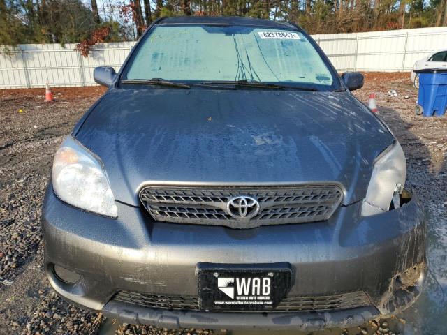 2T1KR32E35C457472 - 2005 TOYOTA COROLLA MA XR GRAY photo 5