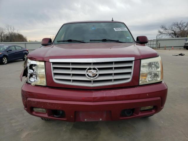 1GYEC63NX6R104629 - 2006 CADILLAC ESCALADE LUXURY RED photo 5