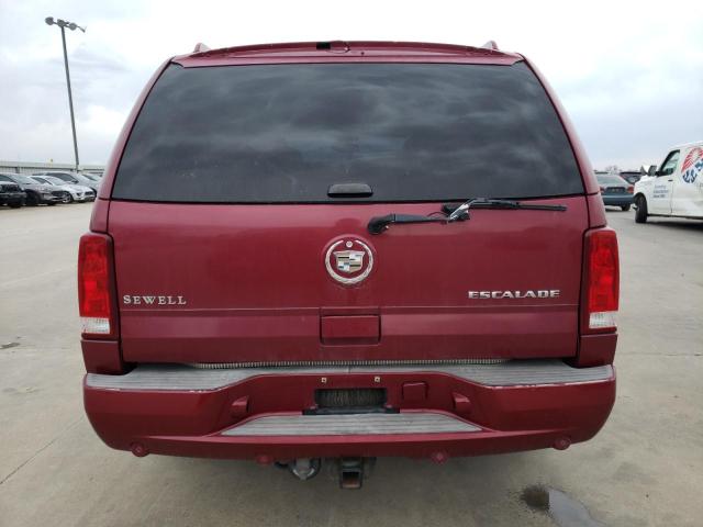 1GYEC63NX6R104629 - 2006 CADILLAC ESCALADE LUXURY RED photo 6