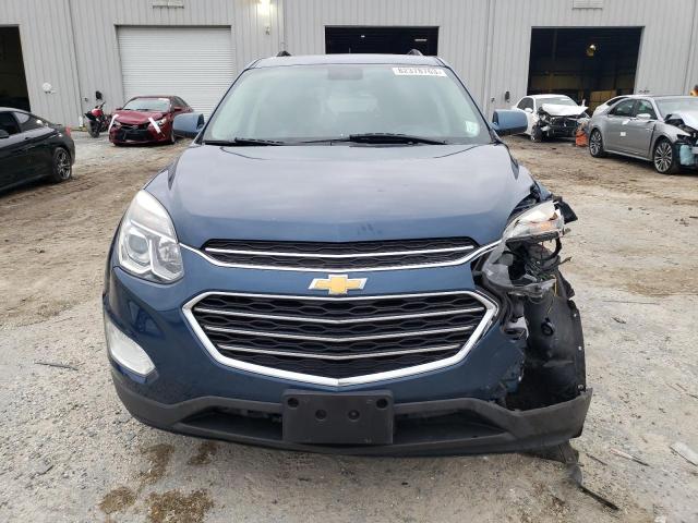 2GNFLFEK2H6137420 - 2017 CHEVROLET EQUINOX LT BLUE photo 5