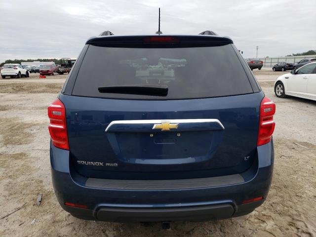 2GNFLFEK2H6137420 - 2017 CHEVROLET EQUINOX LT BLUE photo 6