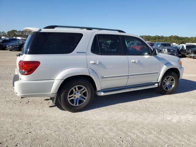 5TDZT38A06S266329 - 2006 TOYOTA SEQUOIA LIMITED WHITE photo 3