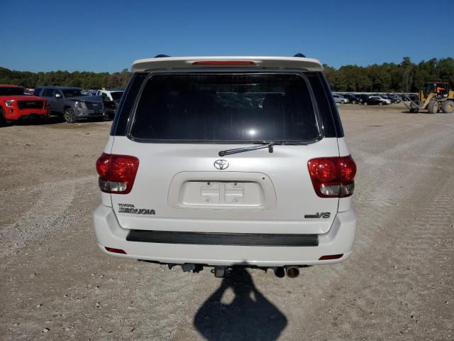 5TDZT38A06S266329 - 2006 TOYOTA SEQUOIA LIMITED WHITE photo 6