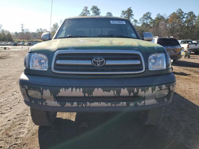 5TBRN34101S189804 - 2001 TOYOTA TUNDRA ACCESS CAB SR5 GREEN photo 5