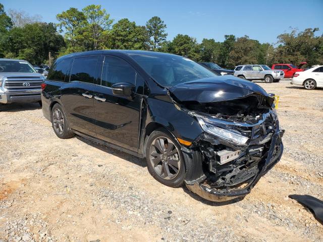 5FNRL6H91NB059331 - 2022 HONDA ODYSSEY ELITE BLACK photo 4