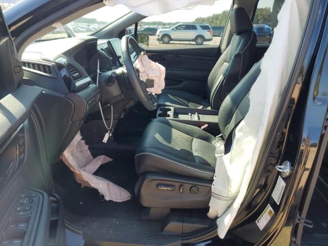 5FNRL6H91NB059331 - 2022 HONDA ODYSSEY ELITE BLACK photo 7