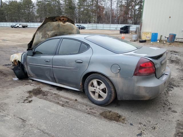 2G2WP552681109581 - 2008 PONTIAC GRAND PRIX GRAY photo 2