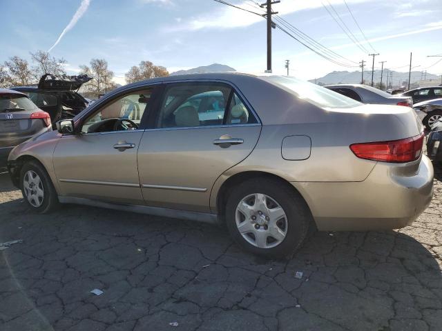 1HGCM56475A127582 - 2005 HONDA ACCORD LX GOLD photo 2