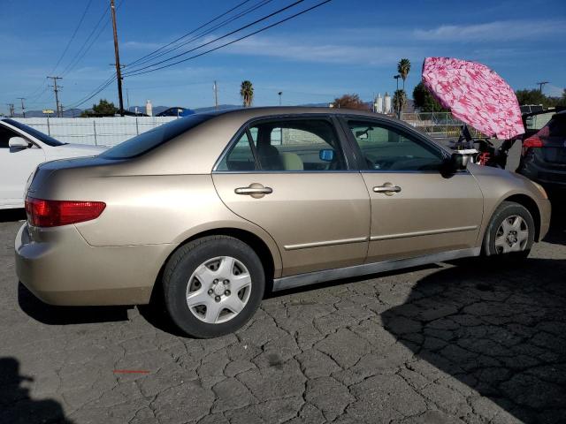 1HGCM56475A127582 - 2005 HONDA ACCORD LX GOLD photo 3