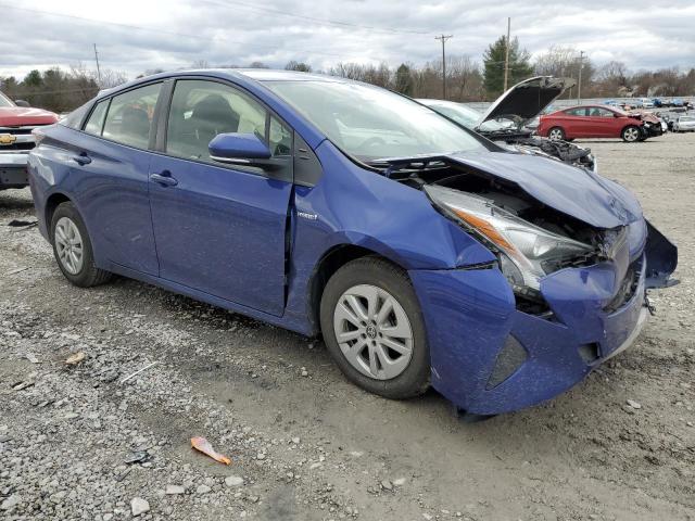 JTDKBRFUXH3541715 - 2017 TOYOTA PRIUS BLUE photo 4