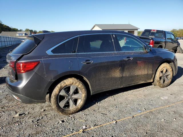 5FRYD4H20EB003881 - 2014 ACURA MDX GRAY photo 3