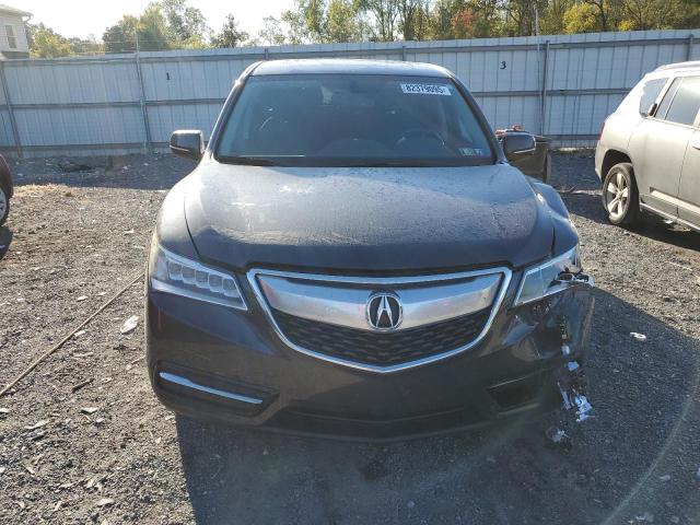 5FRYD4H20EB003881 - 2014 ACURA MDX GRAY photo 5