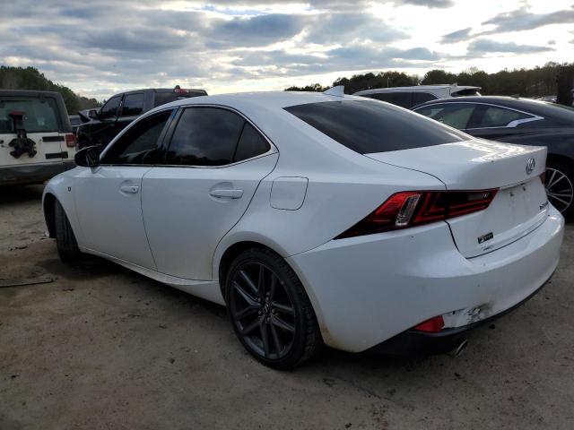 JTHBA1D25G5017993 - 2016 LEXUS IS 200T WHITE photo 2