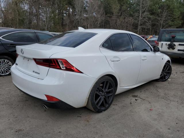 JTHBA1D25G5017993 - 2016 LEXUS IS 200T WHITE photo 3