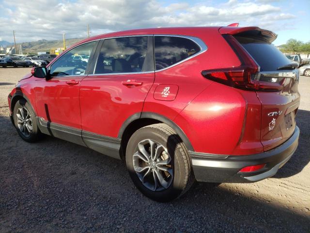 5J6RW1H51LA008838 - 2020 HONDA CR-V EX RED photo 2