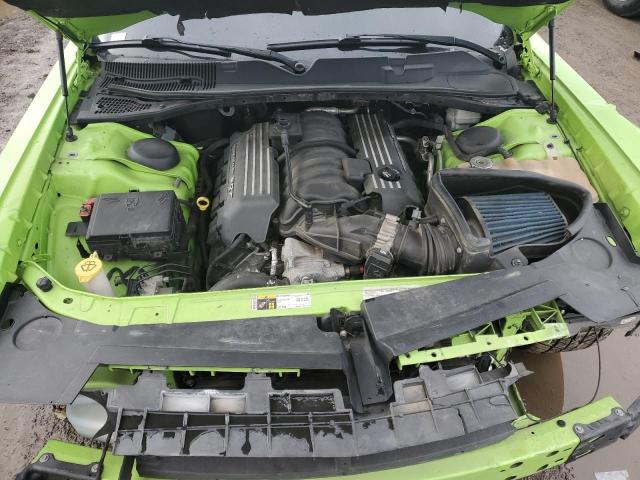 2C3CDZFJXFH718315 - 2015 DODGE CHALLENGER R/T SCAT PACK GREEN photo 11