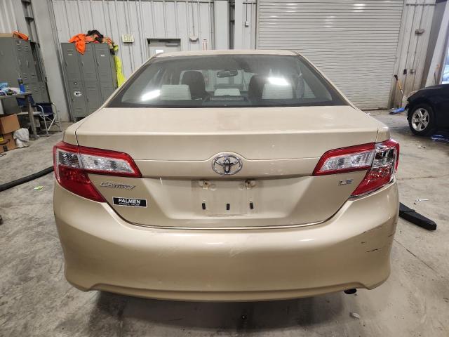 4T1BF1FK1CU036665 - 2012 TOYOTA CAMRY BASE Qızıl foto 6