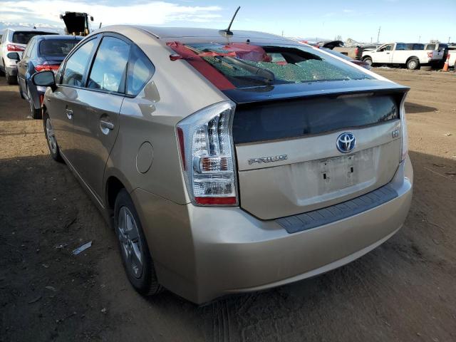 JTDKN3DU5A1023388 - 2010 TOYOTA PRIUS GOLD photo 2