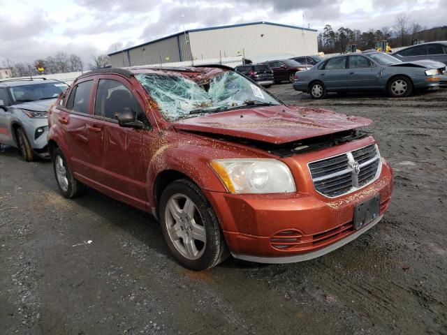 1B3HB48AX9D107890 - 2009 DODGE CALIBER SXT ORANGE photo 4