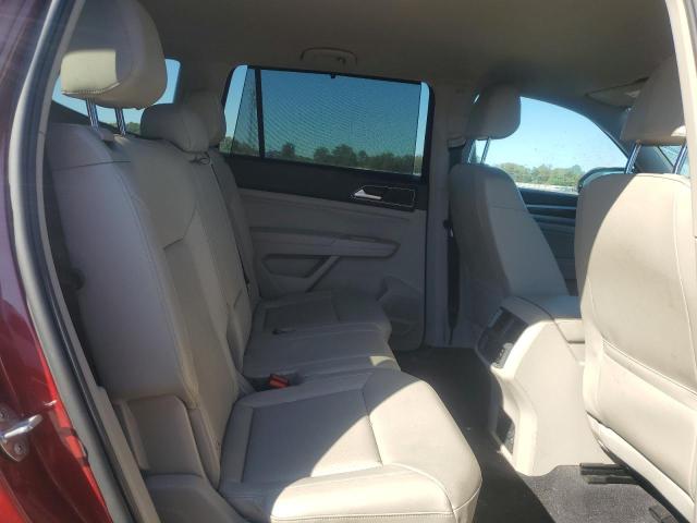 1V2LR2CA7JC596211 - 2018 VOLKSWAGEN ATLAS SE წითელი ფოტო 10