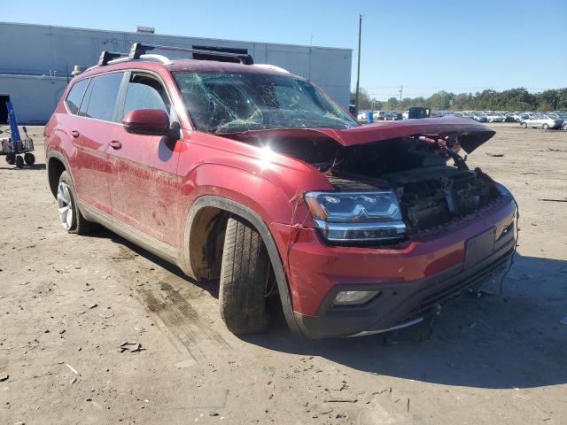 1V2LR2CA7JC596211 - 2018 VOLKSWAGEN ATLAS SE წითელი ფოტო 4