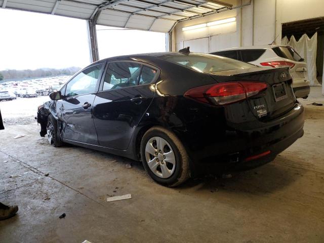 3KPFL4A7XJE234191 - 2018 KIA FORTE LX BLACK photo 2