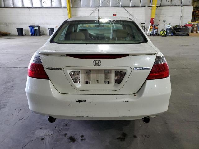 JHMCN36536C001619 - 2006 HONDA ACCORD HYBRID WHITE photo 6