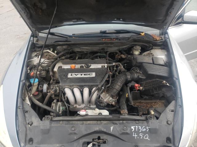 1HGCM56797A105869 - 2007 HONDA ACCORD EX SILVER photo 11