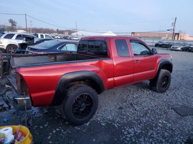 5TEUU42N75Z035261 - 2005 TOYOTA TACOMA ACCESS CAB RED photo 3