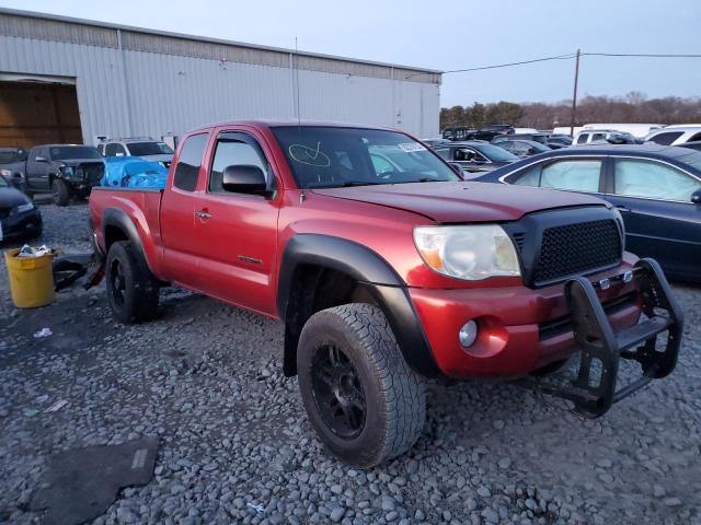 5TEUU42N75Z035261 - 2005 TOYOTA TACOMA ACCESS CAB Қызыл фото 4