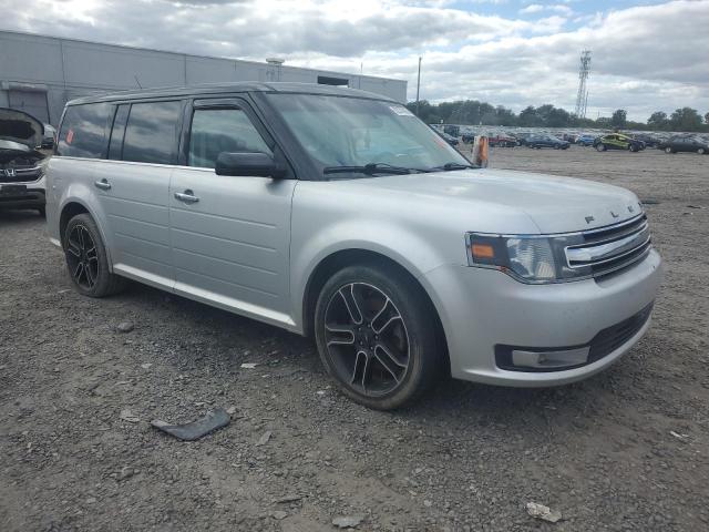 2FMGK5C8XFBA12103 - 2015 FORD FLEX SEL فضي صورة 4
