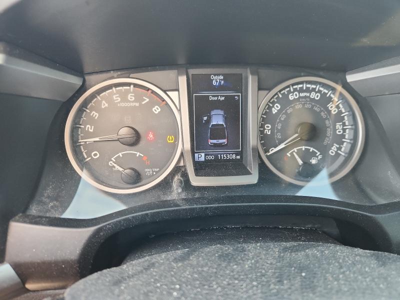 5TFAZ5CN1HX040766 - 2017 TOYOTA TACOMA DOUBLE CAB GRAY photo 9