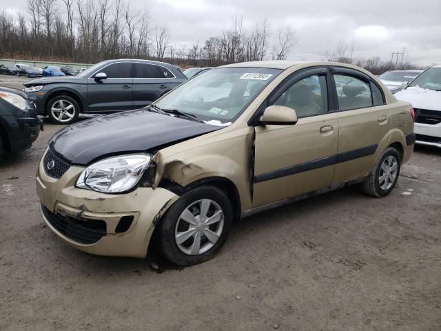 KNADE123176194493 - 2007 KIA RIO BASE GOLD photo 1