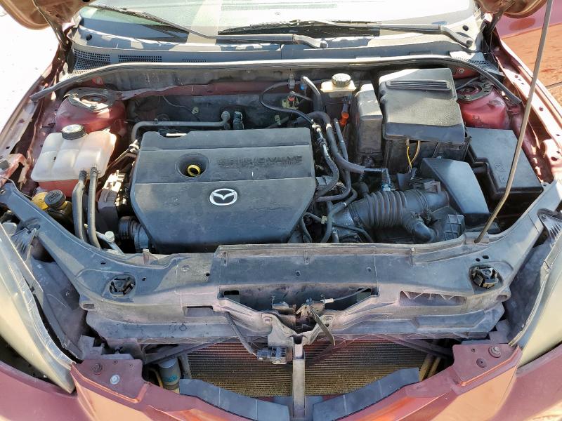 JM1BK343981178827 - 2008 MAZDA 3 HATCHBACK 勃艮第红 照片 11