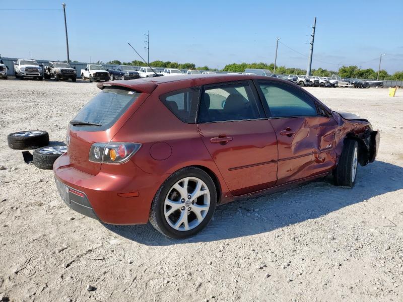 JM1BK343981178827 - 2008 MAZDA 3 HATCHBACK 勃艮第红 照片 3